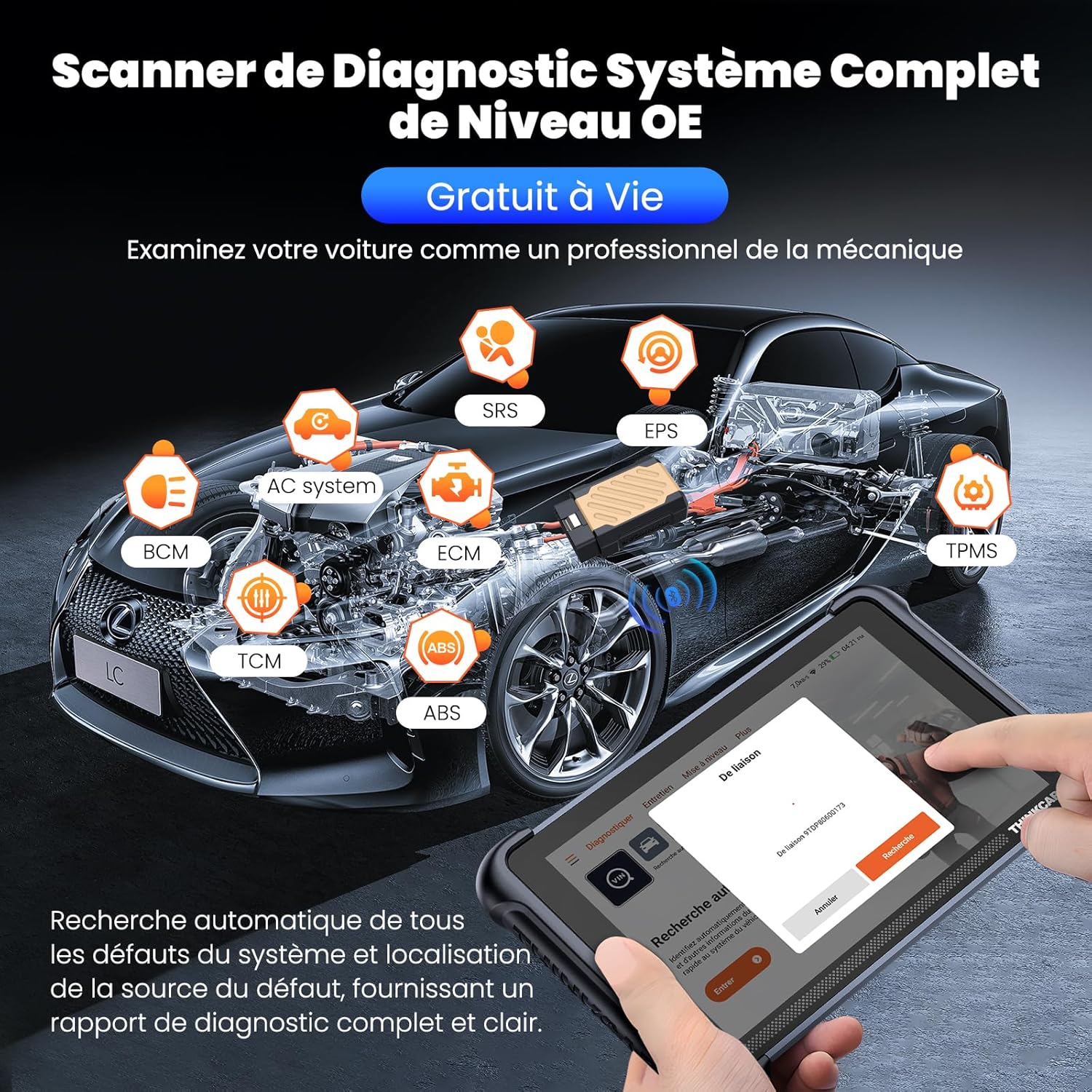THINKCAR Valise Diagnostic Bidirectionnel